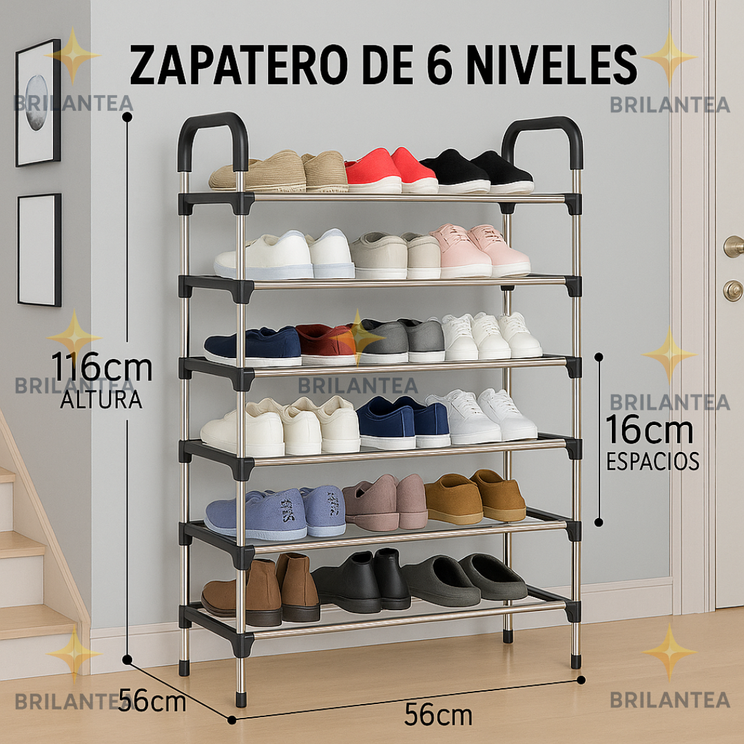 ZAPATERO DE 6 NIVELES